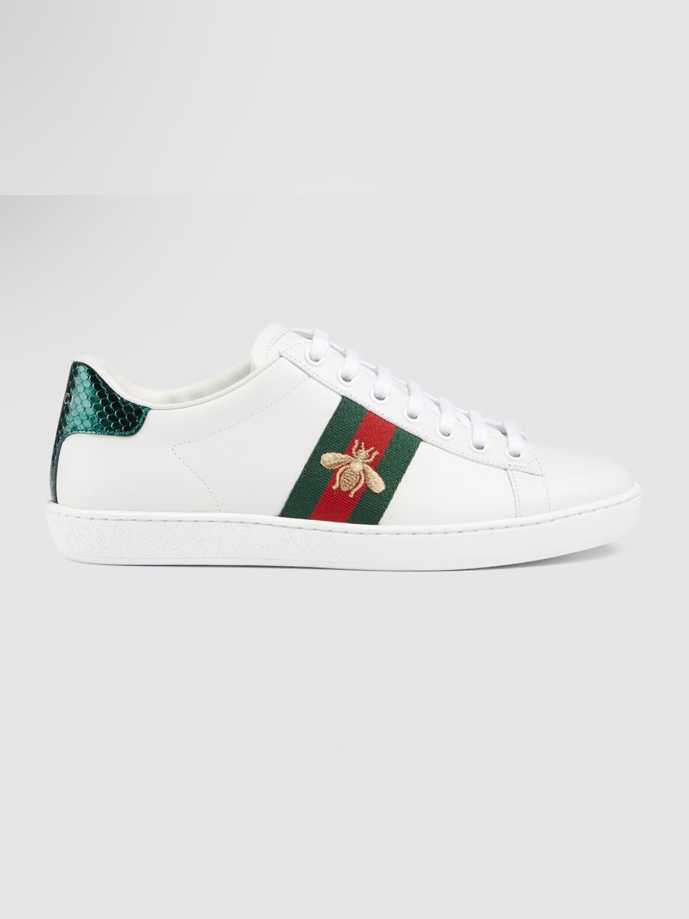 Gucci Women's Ace sneaker with bee- Size 37 - Picture 3 of 14